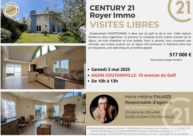 maison - AGON COUTAINVILLE - 50