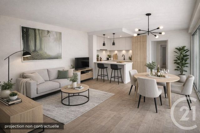 Appartement F3 à vendre - 3 pièces - 79.0 m2 - AGON COUTAINVILLE - 50 - BASSE-NORMANDIE - Century 21 Royer Immo