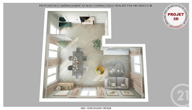 Afficher la photo en grand maison à vendre - 3 pièces - 61.5 m2 - AGON COUTAINVILLE - 50 - BASSE-NORMANDIE - Century 21 Royer Immo