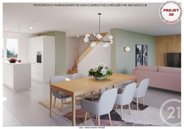 maison à vendre - 5 pièces - 122.73 m2 - AGON COUTAINVILLE - 50 - BASSE-NORMANDIE - Century 21 Royer Immo