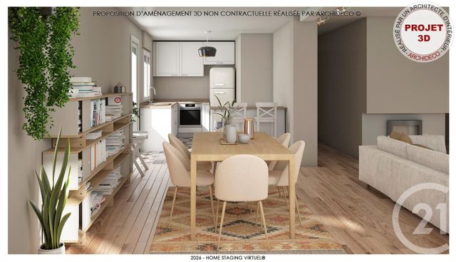 maison à vendre - 7 pièces - 224.0 m2 - DONVILLE LES BAINS - 50 - BASSE-NORMANDIE - Century 21 Royer Immo