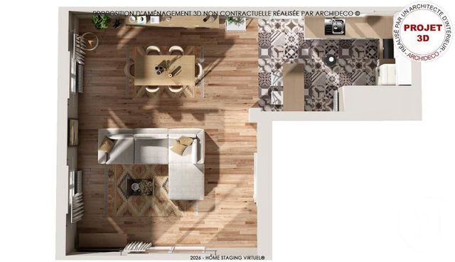 maison à vendre - 7 pièces - 224.0 m2 - DONVILLE LES BAINS - 50 - BASSE-NORMANDIE - Century 21 Royer Immo