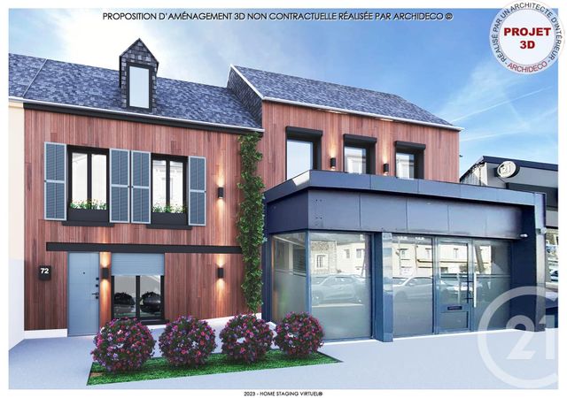 maison à vendre - 6 pièces - 152.89 m2 - DONVILLE LES BAINS - 50 - BASSE-NORMANDIE - Century 21 Royer Immo