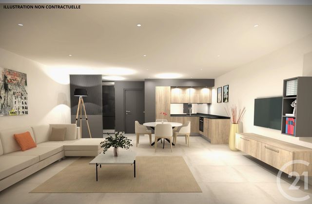 Appartement F3 à vendre - 3 pièces - 76.56 m2 - JULLOUVILLE - 50 - BASSE-NORMANDIE - Century 21 Royer Immo
