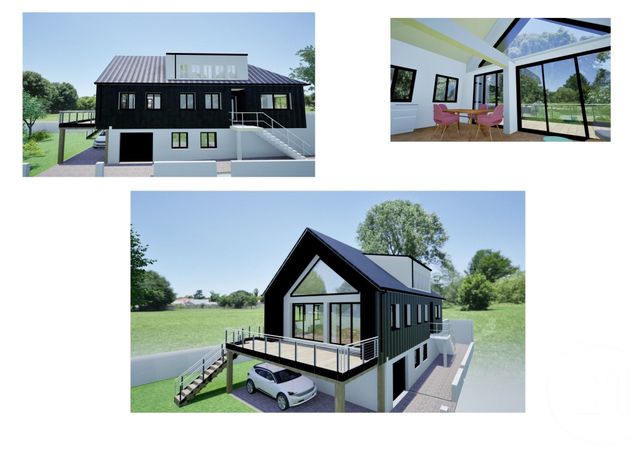 maison à vendre - 7 pièces - 158.0 m2 - DONVILLE LES BAINS - 50 - BASSE-NORMANDIE - Century 21 Royer Immo