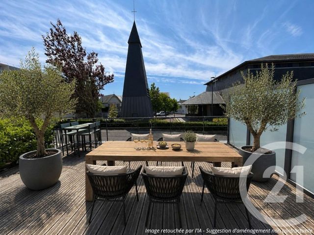 Appartement F2 à vendre - 2 pièces - 54.24 m2 - DONVILLE LES BAINS - 50 - BASSE-NORMANDIE - Century 21 Royer Immo