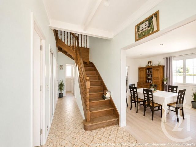 maison à vendre - 6 pièces - 119.59 m2 - ST PAIR SUR MER - 50 - BASSE-NORMANDIE - Century 21 Royer Immo